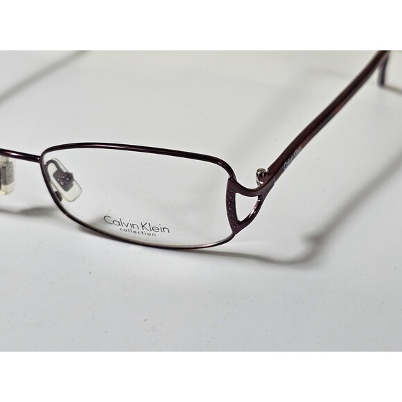 Calvin Klein Women's Eyeglass Frames 458 507 Red 54-16 135 Made Italy New - Picture 15 of 16